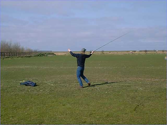 Power mit der Fliegenrute